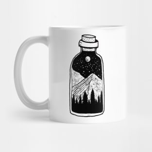 Starry night in a bottle Mug